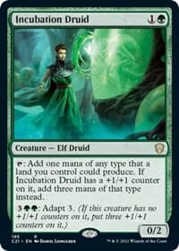 Incubation Druid - Commander 2021 - Magic: The Gathering card