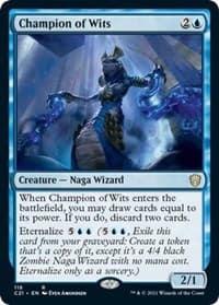 Champion of Wits - Commander 2021 - Magic: The Gathering card
