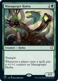 Managorger Hydra - Commander 2021 - Magic: The Gathering card