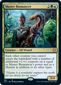 Master Biomancer - Commander 2021 - Magic: The Gathering card