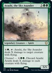 Arashi, the Sky Asunder - Commander 2021 - Magic: The Gathering card