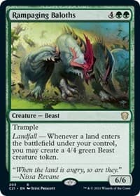 Rampaging Baloths - Commander 2021 - Magic: The Gathering card