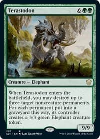 Terastodon - Commander 2021 - Magic: The Gathering card