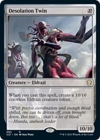 Desolation Twin - Commander 2021 - Magic: The Gathering card