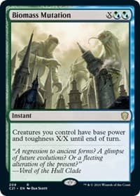 Biomass Mutation - Commander 2021 - Magic: The Gathering card