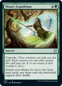 Nissa's Expedition - Commander 2021 - Magic: The Gathering card