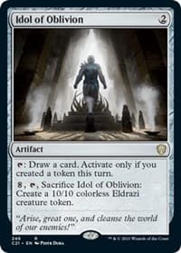 Idol of Oblivion - Commander 2021 - Magic: The Gathering card