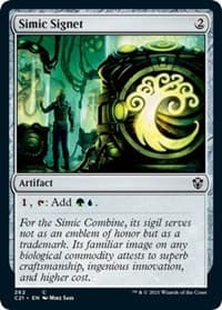 Simic Signet - Commander 2021 - Magic: The Gathering card