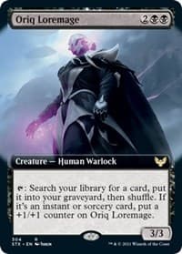 Oriq Loremage (Extended Art) - Strixhaven: School of Mages - Magic: The Gathering card