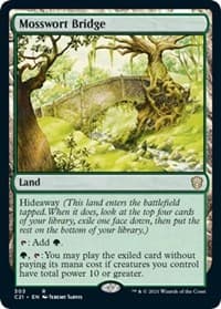 Mosswort Bridge - Commander 2021 - Magic: The Gathering card