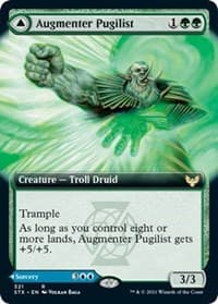 Augmenter Pugilist (Extended Art) - Strixhaven: School of Mages - Magic: The Gathering card
