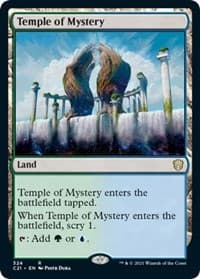 Temple of Mystery - Commander 2021 - Magic: The Gathering card