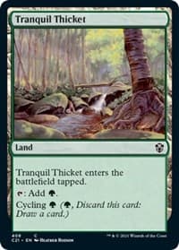 Tranquil Thicket - Commander 2021 - Magic: The Gathering card
