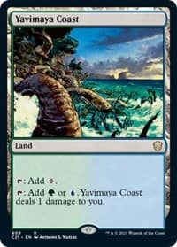Yavimaya Coast - Commander 2021 - Magic: The Gathering card