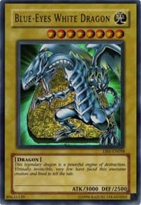 Blue-Eyes White Dragon - Dark Beginning 1 - YuGiOh card