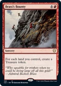 Brass's Bounty - Commander 2021 - Magic: The Gathering card