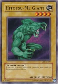 Hitotsu-Me Giant - Dark Beginning 1 - YuGiOh card