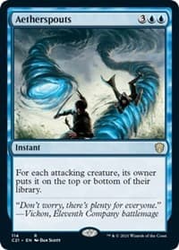 Aetherspouts - Commander 2021 - Magic: The Gathering card