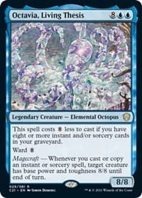 Octavia, Living Thesis - Commander 2021 - Magic: The Gathering card