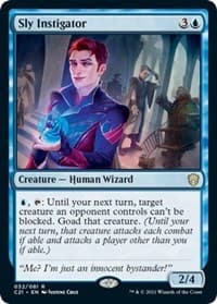 Sly Instigator - Commander 2021 - Magic: The Gathering card