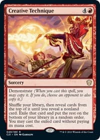 Creative Technique - Commander 2021 - Magic: The Gathering card