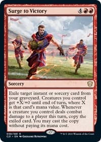 Surge to Victory - Commander 2021 - Magic: The Gathering card