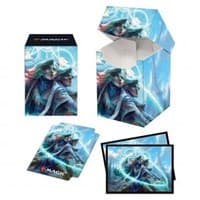 Commander 2021 Adrix and Nev, Twincasters Deck Protector Sleeves & Deck Box Combo for Magic The Gathering - Ultra Pro Deck Boxes - Deck Boxes card