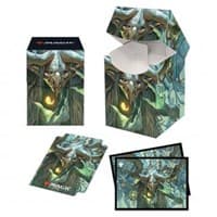 Commander 2021 Willowdusk, Essence Seer Deck Protector Sleeves & Deck Box Combo for Magic The Gathering - Ultra Pro Deck Boxes - Deck Boxes card