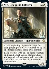 Nils, Discipline Enforcer - Commander 2021 - Magic: The Gathering card