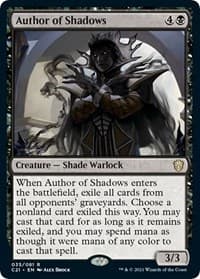 Author of Shadows - Commander 2021 - Magic: The Gathering card