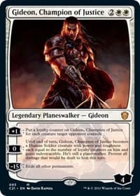 Gideon, Champion of Justice - Commander 2021 - Magic: The Gathering card