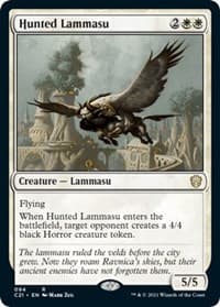 Hunted Lammasu - Commander 2021 - Magic: The Gathering card