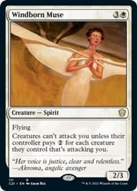 Windborn Muse - Commander 2021 - Magic: The Gathering card