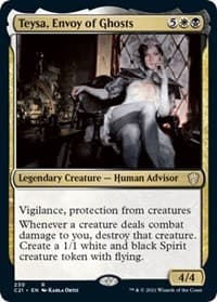 Teysa, Envoy of Ghosts - Commander 2021 - Magic: The Gathering card