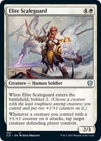 Elite Scaleguard - Commander 2021 - Magic: The Gathering card