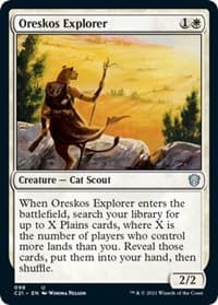 Oreskos Explorer - Commander 2021 - Magic: The Gathering card