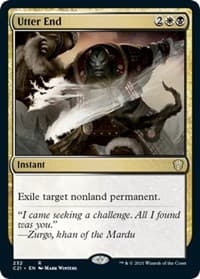 Utter End - Commander 2021 - Magic: The Gathering card