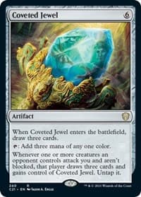 Coveted Jewel - Commander 2021 - Magic: The Gathering card