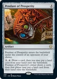 Pendant of Prosperity - Commander 2021 - Magic: The Gathering card