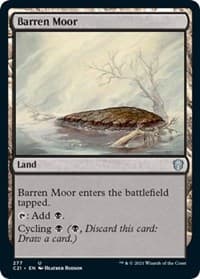 Barren Moor - Commander 2021 - Magic: The Gathering card
