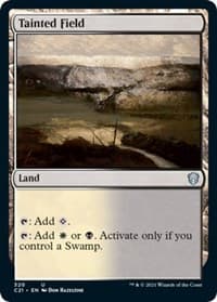 Tainted Field - Commander 2021 - Magic: The Gathering card