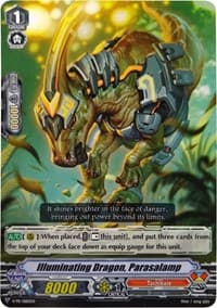 Illuminating Dragon, Parasalamp - V Promo Cards - Cardfight Vanguard card