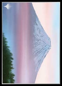 Magic: The Gathering Player's Card Sleeve - APAC Land 3 Mountain (80-Pack) - Ensky Card Sleeves - Card Sleeves card