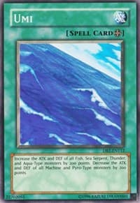 Umi - Dark Beginning 1 - YuGiOh card