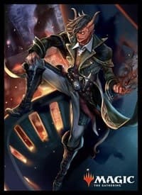 Magic: The Gathering Player's Card Sleeve - War of the Spark - Tibalt, Rakish Instigator (80-Pack) - Ensky Card Sleeves - Card Sleeves card