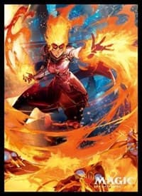 Magic: The Gathering Player's Card Sleeve - War of the Spark - Chandra, Fire Artisan (80-Pack) - Ensky Card Sleeves - Card Sleeves card