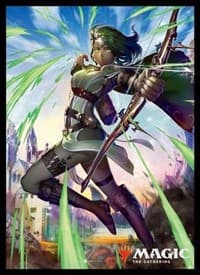 Magic: The Gathering Player's Card Sleeve - War of the Spark - Vivien, Champion of the Wilds (80-Pack) - Ensky Card Sleeves - Card Sleeves card