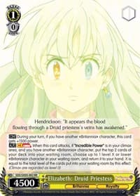 Elizabeth: Druid Priestess - The Seven Deadly Sins - Weiss Schwarz card