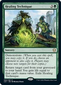 Healing Technique - Commander 2021 - Magic: The Gathering card