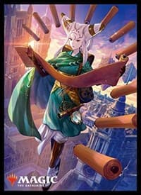 Magic: The Gathering Player's Card Sleeve - War of the Spark - Tamiyo, Collector of Tales (80-Pack) - Ensky Card Sleeves - Card Sleeves card